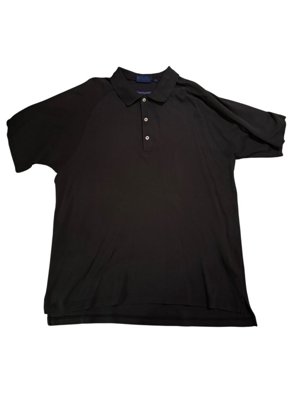 Bobby Jones  Black Polo Shirt Mens XXL Pima Cotton Made In Peru